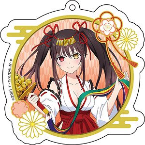 TV Animation [Date A Live IV] [Especially Illustrated] Acrylic Key Ring [Miko Ver.] (2) Kurumi Tokisaki (Anime Toy)