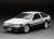 トヨタ カローラ レビン AE86 1985 ホワイト/ブラック (ミニカー) 商品画像1