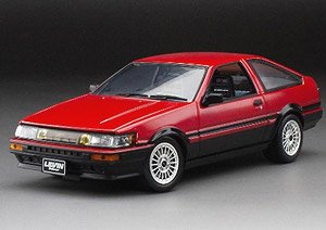 Toyota Corolla Levin AE86 1985 Red / Black (Diecast Car)