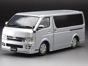 トヨタ H200 ハイエース バン スーパーGL シルバー (ミニカー)