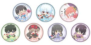 Gin Tama Babu Chara Can Badge (Set of 7) (Anime Toy)