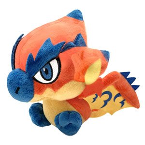 Monster Hunter Deformed Plush Rathalos (Reprint) (Anime Toy)