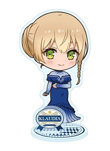 ライザのアトリエ ～常闇の女王と秘密の隠れ家～ ぷちちょこアクリルスタンド 【クラウディア・バレンツ】ドレスver (キャラクターグッズ)