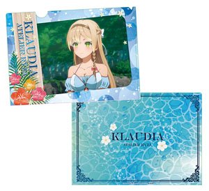 ライザのアトリエ ～常闇の女王と秘密の隠れ家～ クリアファイル 【クラウディア・バレンツ】水着ver (キャラクターグッズ)