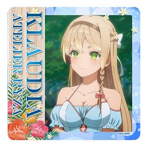 ライザのアトリエ ～常闇の女王と秘密の隠れ家～ ラバーマットコースター 【クラウディア・バレンツ】水着ver (キャラクターグッズ)