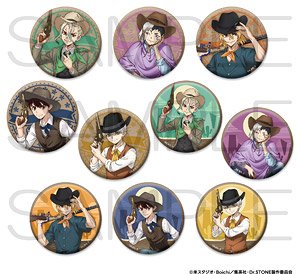 Dr.STONE きらきら缶バッジコレクション+75 西部劇Ver. (10個セット) (キャラクターグッズ)