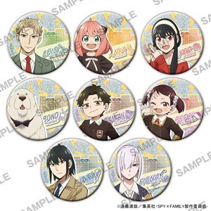 SPY×FAMILY キラキラ缶バッジ vol.5 (8個セット) (キャラクターグッズ)