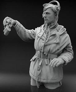 German tanker in winter dress (Plastic model)