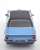 Ford Taunus GT Sedan 1971 Vinyl Roof Blue Metallic / Matt Black (Diecast Car) Item picture5