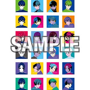 ブルーロック フレークシールセット ポップアート (キャラクターグッズ)