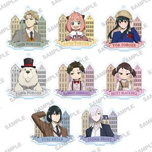 SPY×FAMILY アクリルストラップ トラッドVer. (8個セット) (キャラクターグッズ)