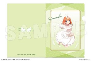 [The Quintessential Quintuplets] A4 Clear File Ver. Angel 04 Yotsuba Nakano (Anime Toy)