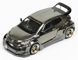 PANDEM YARIS DARK CHROME POP RACE VERSION (Diecast Car)