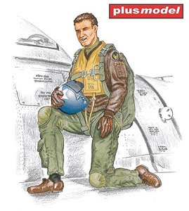 F-86 セイバー用パイロット フィギュア (プラモデル)