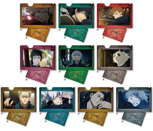 Jujutsu Kaisen Trading Mini Clear File w/Post Card Part.5 (Set of 10) (Anime Toy)