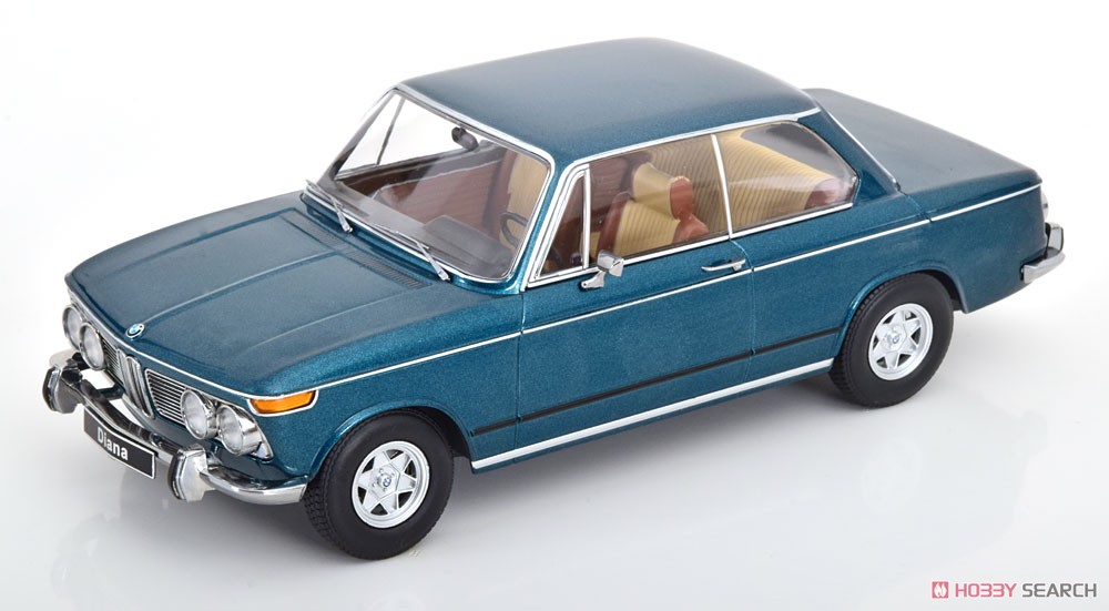 BMW 2002 ti Diana 1970 Turquoise Metallic (Diecast Car) Item picture1