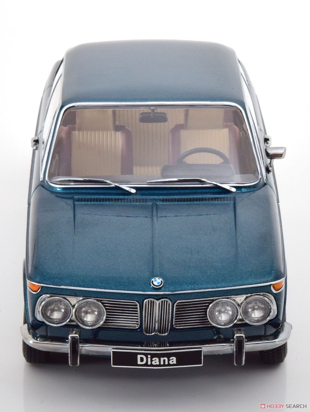BMW 2002 ti Diana 1970 Turquoise Metallic (Diecast Car) Item picture4