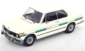 BMW 2002 Alpina 1974 ホワイト (ミニカー)