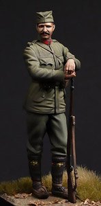 75mm WW.I Serbian Army Infantry (Plastic model)