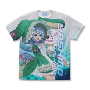 Date A Live IV Yoshino Full Graphic T-Shirt Revealed Ver. White M (Anime Toy)