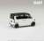 Honda N-BOX CUSTOM Platinum White Pearl & Black (Diecast Car) Item picture2