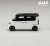 Honda N-BOX CUSTOM Platinum White Pearl & Black (Diecast Car) Item picture3