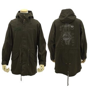 Made in Abyss: The Golden City of the Scorching Sun Abyss Map M-51 Jacket Moss XL (Anime Toy)