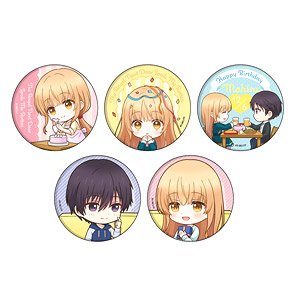 缶バッジ 「お隣の天使様にいつの間にか駄目人間にされていた件」 03 ボックス (ミニキャライラスト) (5個セット) (キャラクターグッズ)