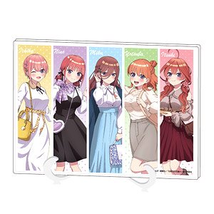 アクリルアートボード(A5サイズ) 「五等分の花嫁∽」 01 集合デザイン 大阪デートver. (描き下ろしイラスト) (キャラクターグッズ)