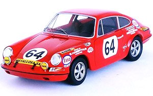 ポルシェ 911 S 1970年ル・マン24時間 #64 Jean Sage /Pierre Greub (ミニカー)
