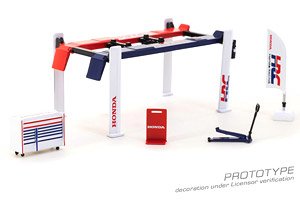 Garage tools set Honda Racing (Diecast Car)
