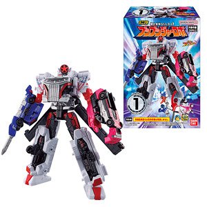 Mini Pla Bakuage Gattai Series 01 Boonboomger Robo (Set of 12) (Shokugan)