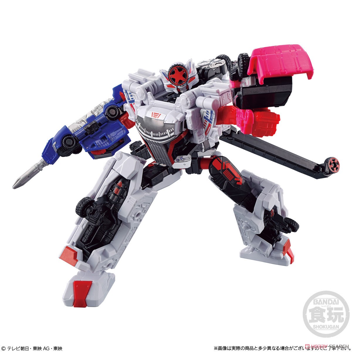 ミニプラ 爆上合体シリーズ01 ブンブンジャーロボ セット (食玩) 商品画像9