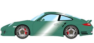 Porsche 911 (997.2) Turbo 2010 マラカイトグリーンメタリック (ミニカー)