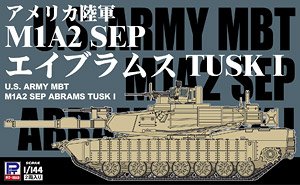 U.S.Army M1A2 SEP Abrams Tusk I (Plastic model)