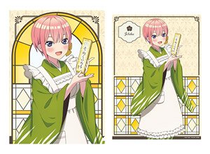 五等分の花嫁∽ 青柳総本家 A4クリアファイル&ミニポスター 中野一花 (キャラクターグッズ)