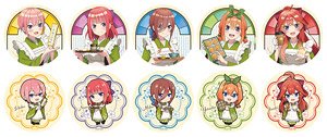 五等分の花嫁∽ 青柳総本家 トレーディング缶バッジ (10個セット) (キャラクターグッズ)