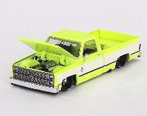 Chevrolet Silverado KAIDO Flo Yellow V1 (RHD) (Diecast Car)