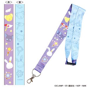 Cardcaptor Sakura Neck Strap (Cane & Mini Chara) (Anime Toy)