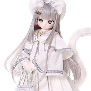 45cm Original Doll s*t*j x Iris Collect Petit Fururu -Fluffy Holy Kitten.- White Cat Ver. (Fashion Doll)