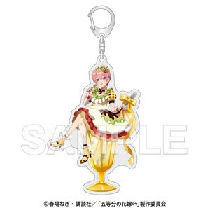 The Quintessential Quintuplets Specials Acrylic Key Ring [Ichika Nakano] Parfait Dress Ver. (Anime Toy)