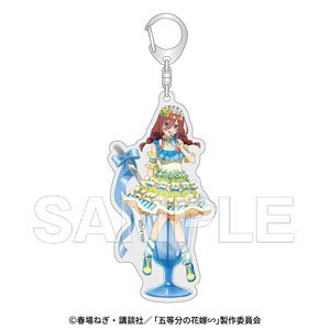 The Quintessential Quintuplets Specials Acrylic Key Ring [Miku Nakano] Parfait Dress Ver. (Anime Toy)