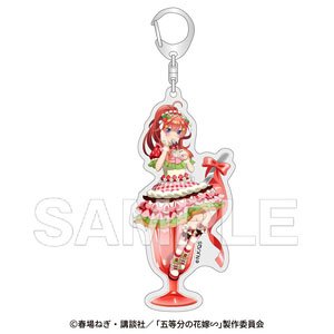 The Quintessential Quintuplets Specials Acrylic Key Ring [Itsuki Nakano] Parfait Dress Ver. (Anime Toy)
