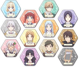 [Tearmoon Empire] Trading Hexagon Can Badge (Set of 12) (Anime Toy)