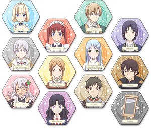 「ティアムーン帝国物語」 トレーディング六角形缶バッジ (12個セット) (キャラクターグッズ)