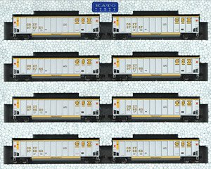 Coalporter Eight Car Set CSX (8-Car Set) (Model Train)