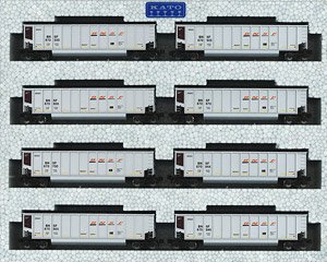 Bethgon Coalporter Eight Car Set BNSF Swoosh (8-Car Set) (Model Train)