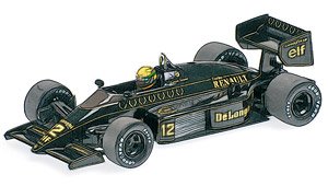 ロータス ルノー 98T アイルトン・セナ ドイツGP 1986 ウェザリング仕様 (ミニカー)