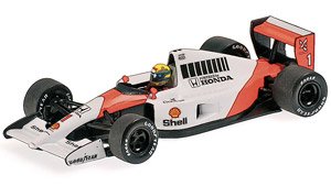 マクラーレン ホンダ MP4/6 アイルトン・セナ 1991 ワールドチャンピオン ウェザリング仕様 (ミニカー)