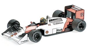 マクラーレン ホンダ MP4/4 アイルトン・セナ 1988 ワールドチャンピオン ウェザリング仕様 (ミニカー)